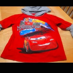 Cars hooded shirt